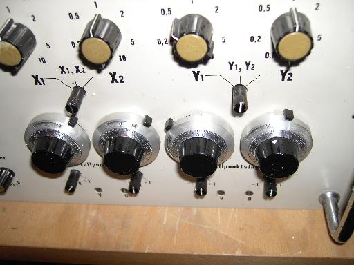 Unadjusted precision knobs